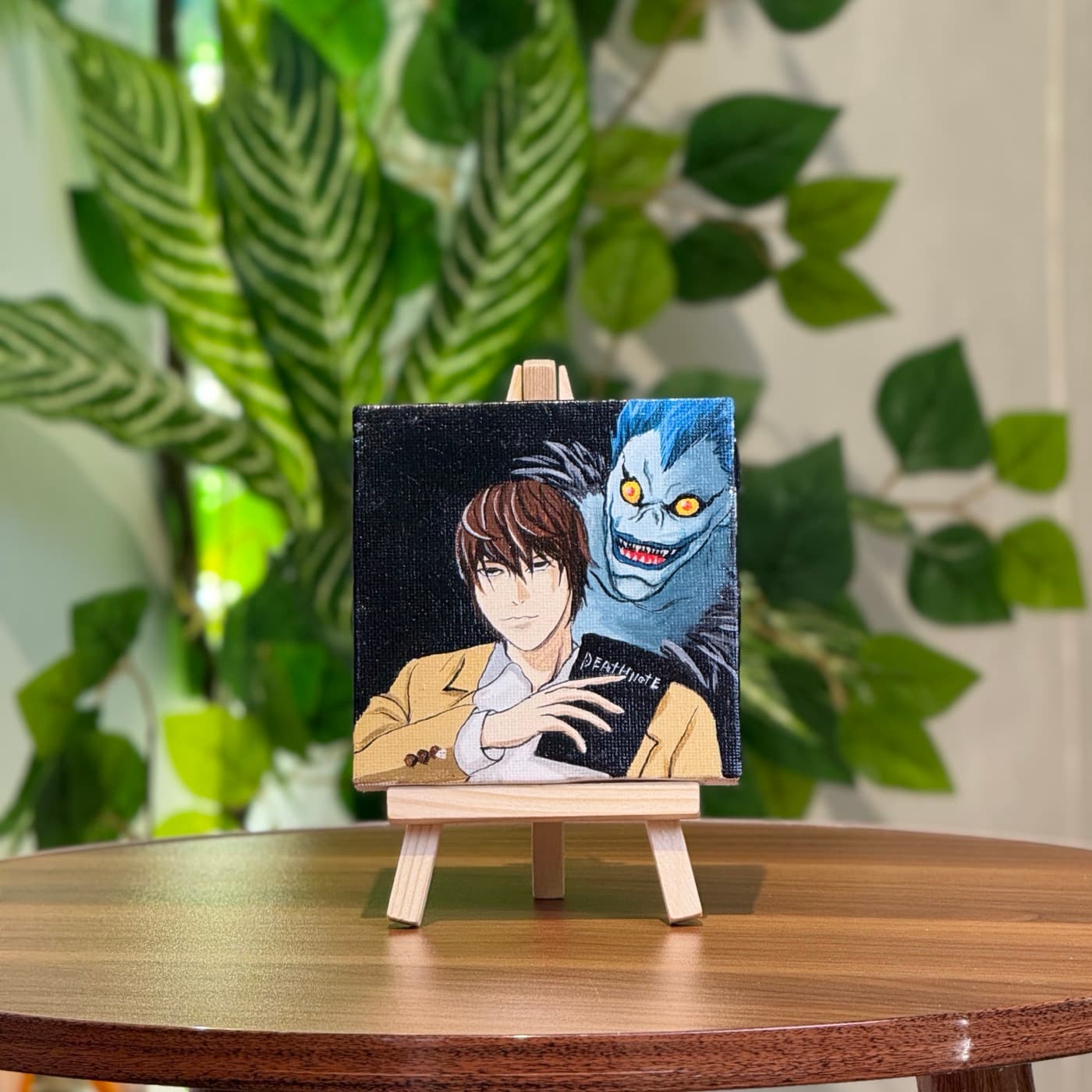 Mini tablo · Death Note (10×10 sm)