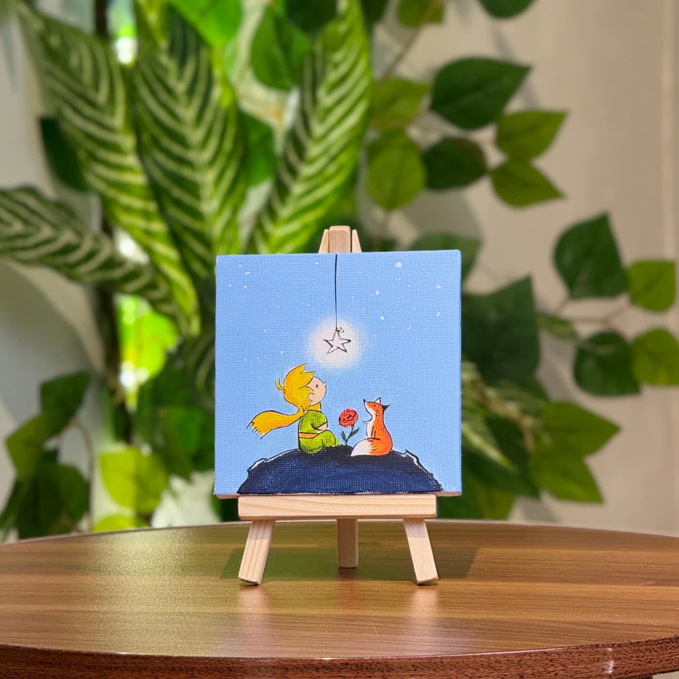 Mini tablo · Little Prince (10×10 sm)