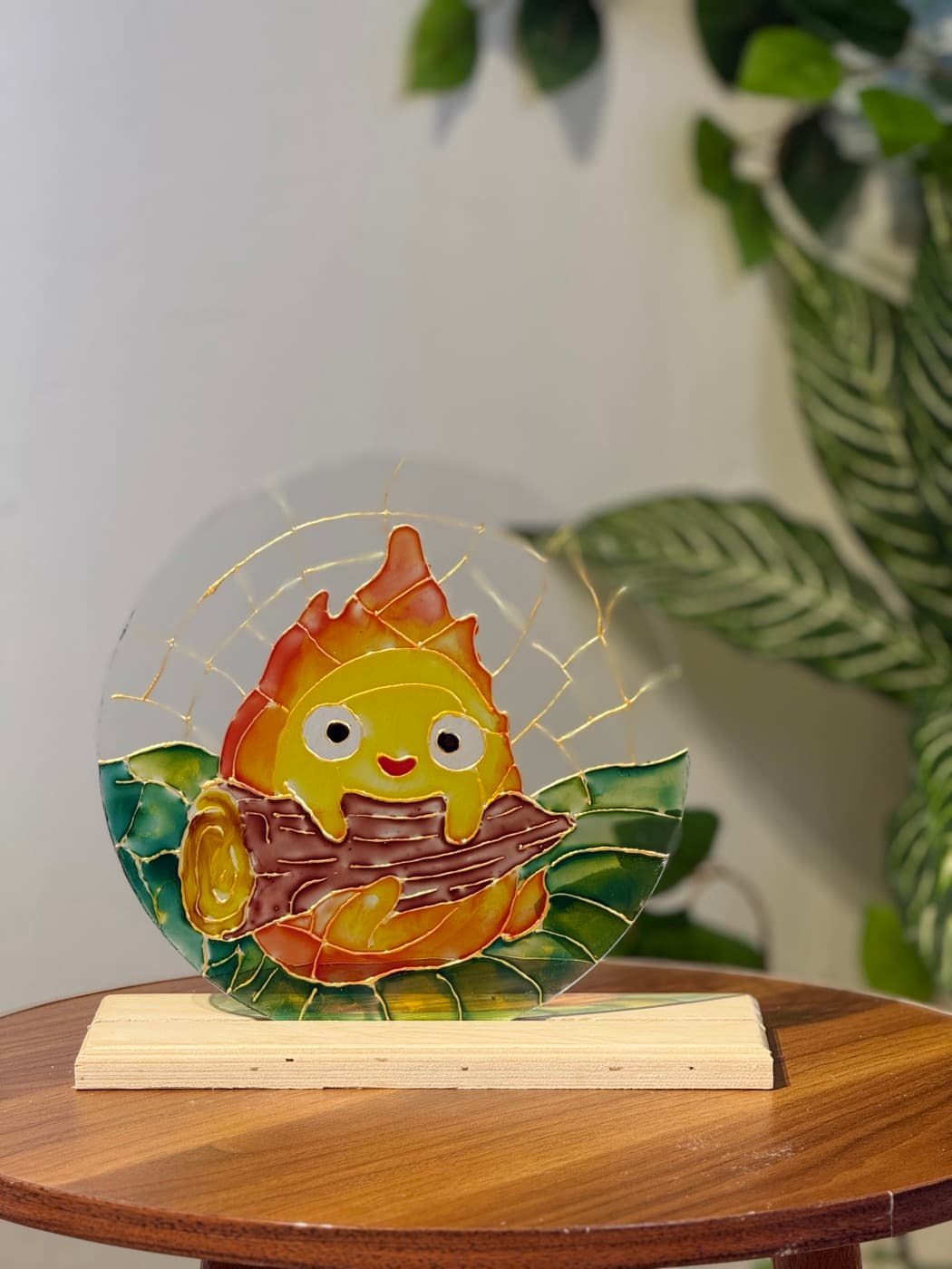 Vitraj pano · Calcifer