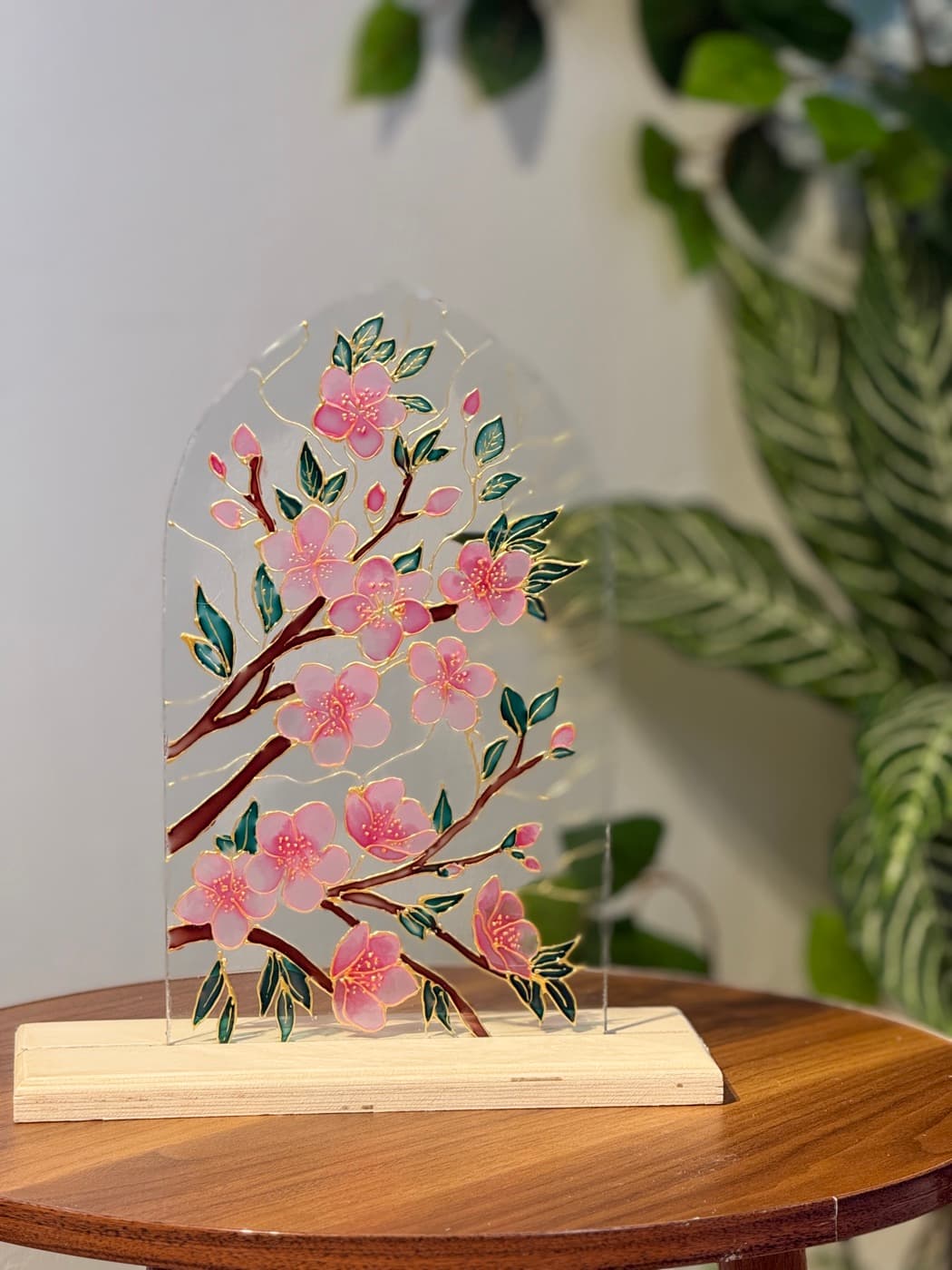 Vitraj pano · Sakura